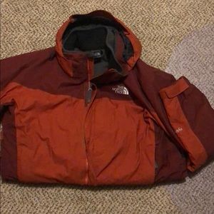 North Face double lined jacket